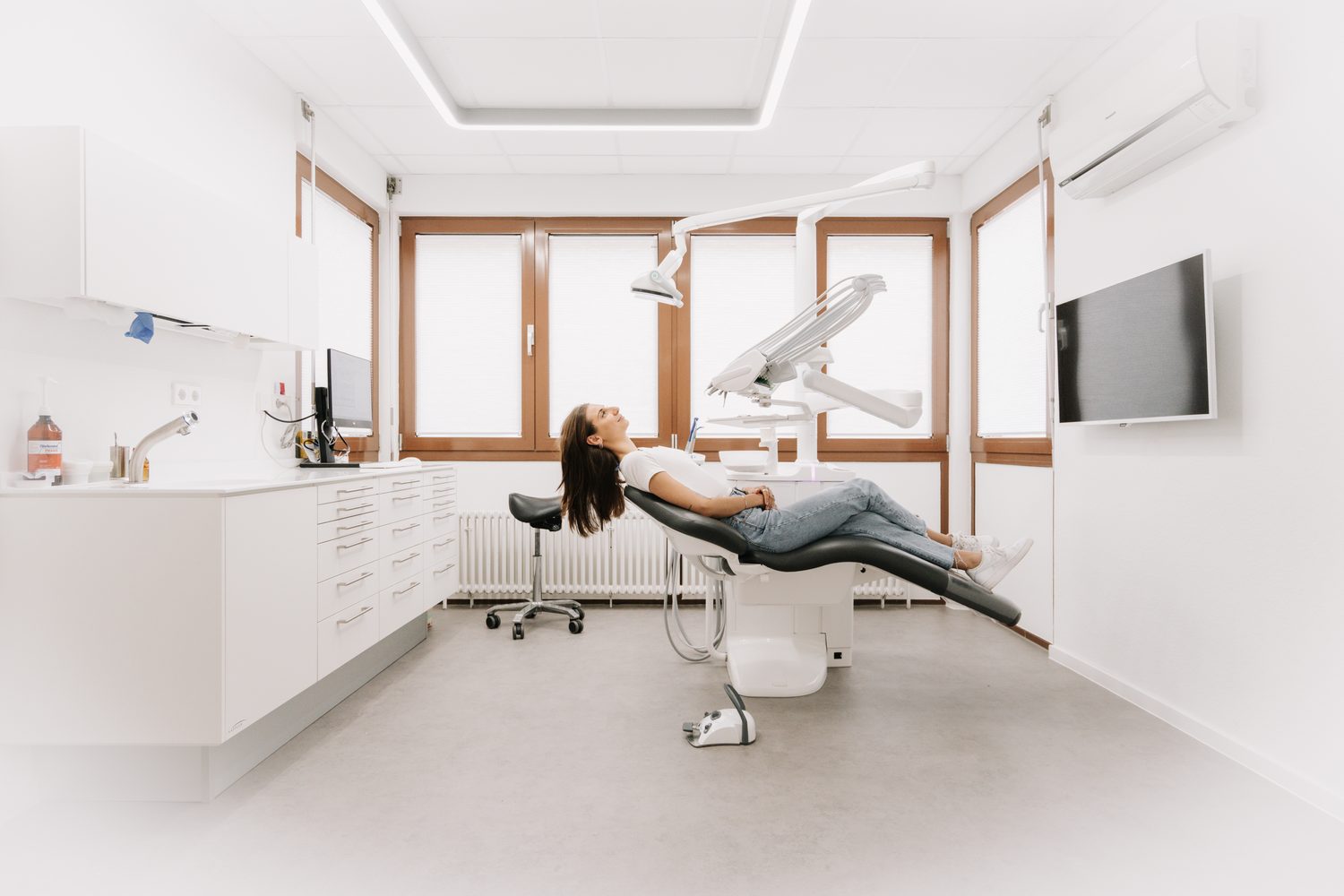 Behandlungszimmer der Praxis Dres. Hermanns
